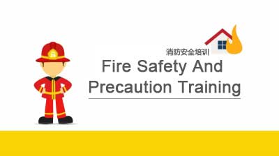 Prevent the fire from now on - fire training