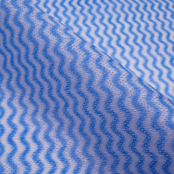 Printed WoodPulp Polyester Spunlace Nonwoven Fabric