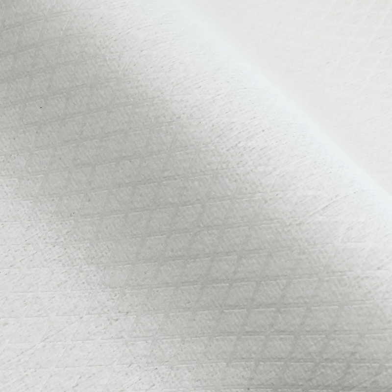 Embossed Woodpulp PP spunlace nonwoven