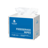 Food production cleaning wipes