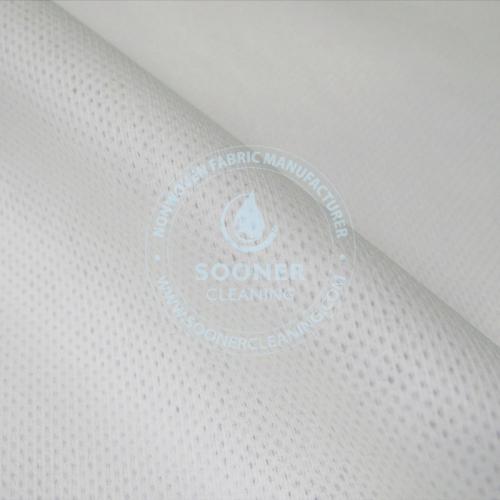 Mesh Woodpulp Polyester Nonwoven