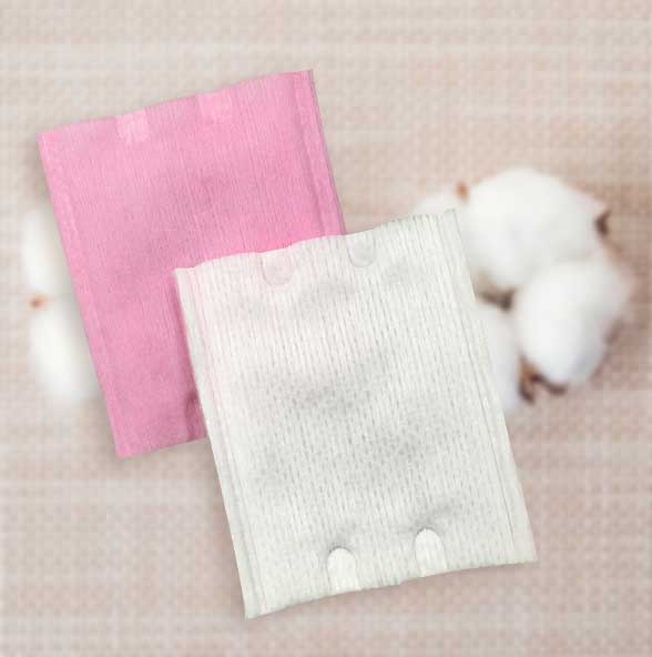 Two times cleaning effect - this cotton wool pads can do it